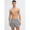 Jack & Jones Jack & Jones Heren Wijde Boxershorts Geweven Katoen JACMILANO 3-Pack Grijs/Zwart