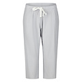 By Louise By Louise Ladies Capri Pyjamas Three Quarter White/Blue Striped