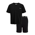 Jack & Jones Jack & Jones Heren Korte Shortama Pyjamaset JACEVEREST Zwart