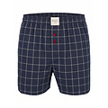 Phil & Co Phil & Co Heren Wijde Boxershorts Mulitpack 4-Pack Donkerblauw