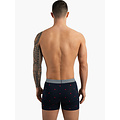 Happy Shorts Happy Shorts Heren Boxershort Hartjes 3-Pack Blauw