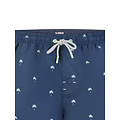Happy Shorts Happy Shorts Heren Zwemshort Palmbomen Print Donkerblauw