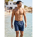 Happy Shorts Happy Shorts Heren Zwemshort Palmbomen Print Donkerblauw