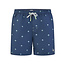 Happy Shorts Happy Shorts Heren Zwemshort Palmbomen Print Donkerblauw