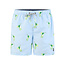 Happy Shorts Happy Shorts Men's Swim Shorts Mojito Print/Light Blue Striped