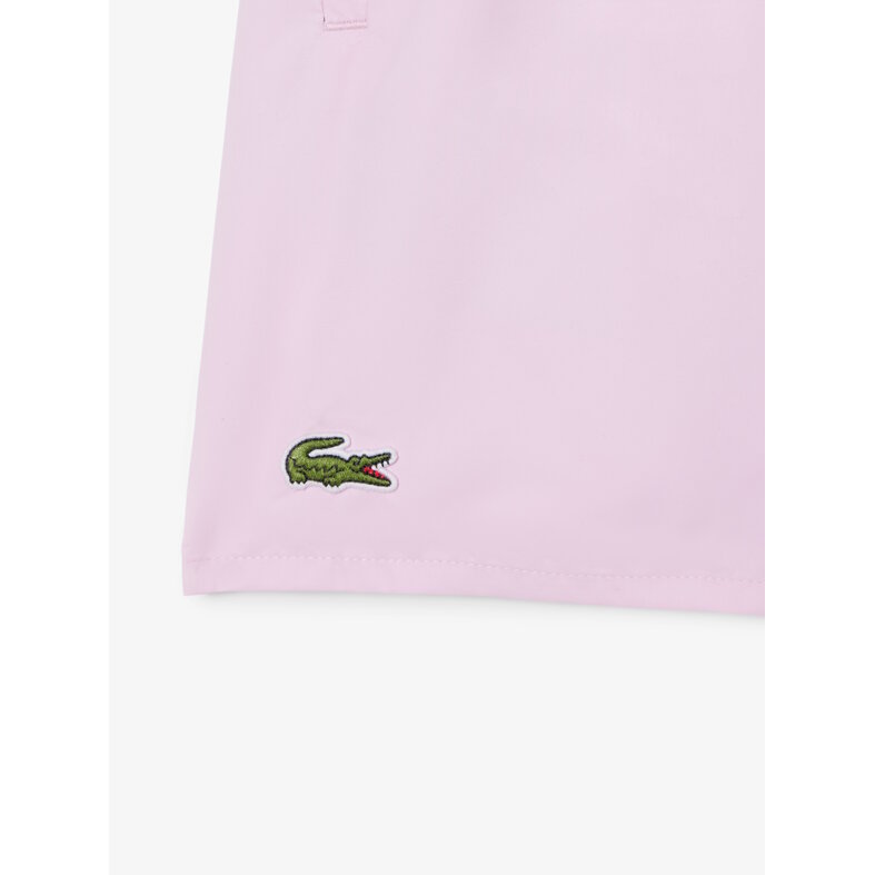 Lacoste Lacoste Heren Zwemshort Effen Roze