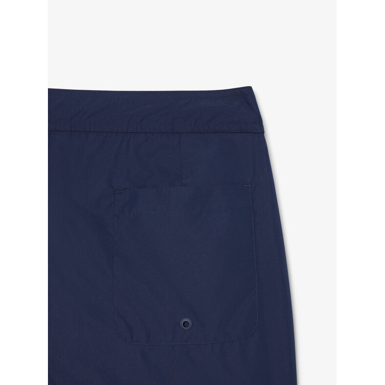 Lacoste Lacoste Heren Boardshort Lange Zwemshort Effen Navy Blauw