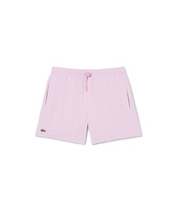 Lacoste Heren Zwemshort Effen Roze