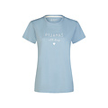 By Louise By Louise Dames Shortama Korte Pyjama Set Blauw/Wit Gebloemd
