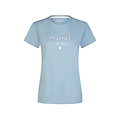 By Louise By Louise Dames Capri Pyjama Set Driekwart Broek Blauw Gestreept