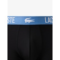 Lacoste Lacoste Men's Long-Leg Boxer Briefs 3-Pack Black/Gray