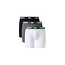 Lacoste Lacoste Heren Boxershorts Met Lange Pijp Boxer Briefs 3-Pack Wit/Grijs/Zwart