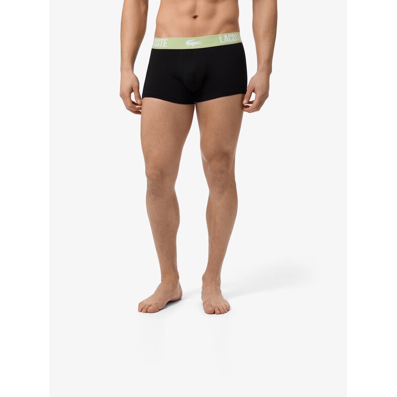 Lacoste Lacoste Heren Boxershorts Trunks 5-Pack Zwart