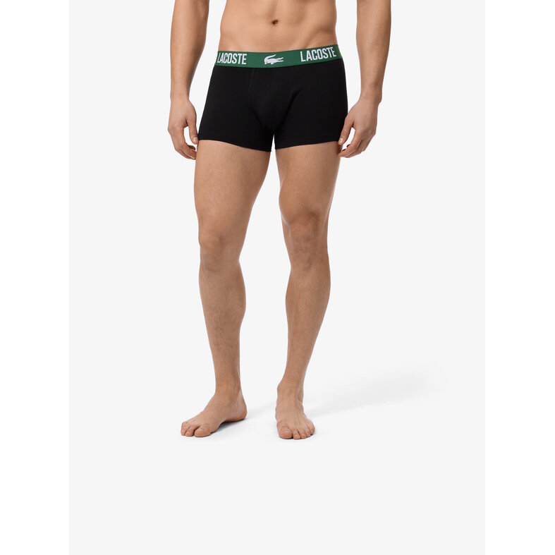 Lacoste Lacoste Heren Boxershorts Trunks 5-Pack Zwart