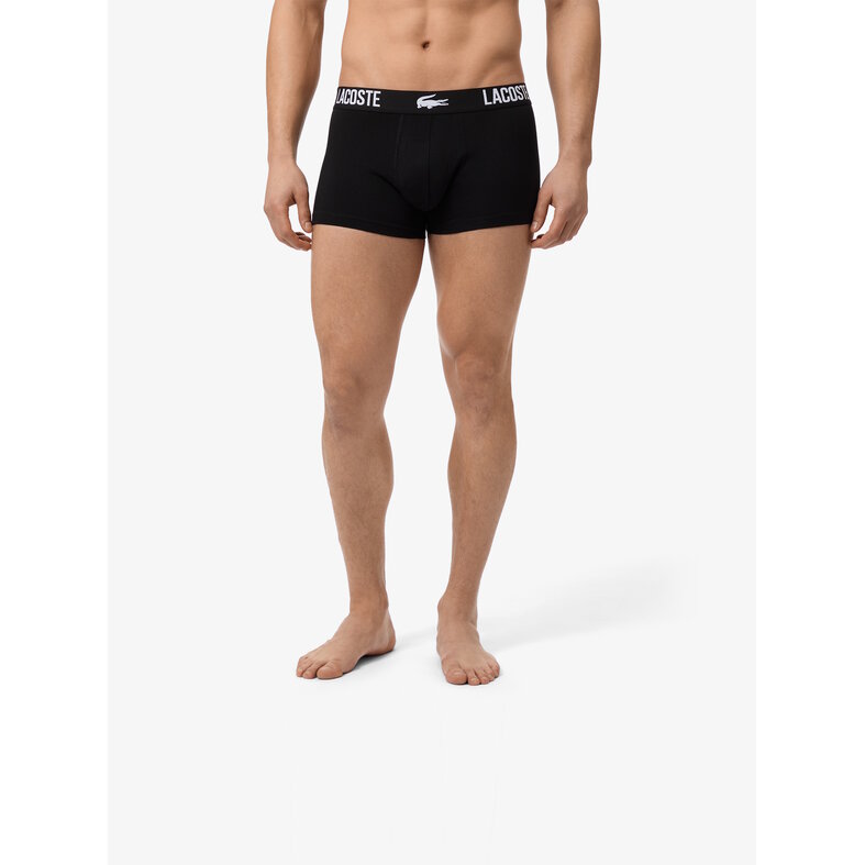 Lacoste Lacoste Heren Boxershorts Trunks 5-Pack Zwart