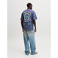 Jack & Jones Jack & Jones Heren Surf Backprint T-Shirt JORSURF Donkerblauw