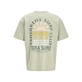 Jack & Jones Jack & Jones Heren Surf Backprint T-Shirt JORSURF Groen