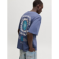 Jack & Jones Jack & Jones Heren Surf Backprint T-Shirt JORSURF Donkerblauw
