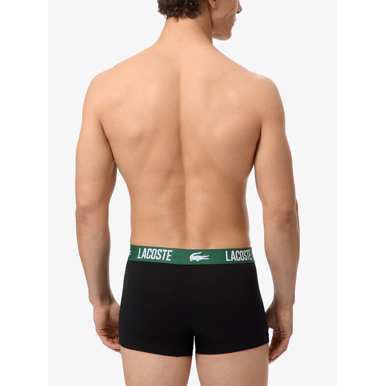 Lacoste Lacoste Heren Boxershorts Trunks 5-Pack Zwart