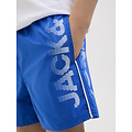 Jack & Jones Junior Jack & Jones Junior Jongens Zwemshort JPSTMAUI Splicelogo Effen Blauw