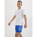 Jack & Jones Junior Jack & Jones Junior Jongens Zwemshort JPSTMAUI Splicelogo Effen Blauw