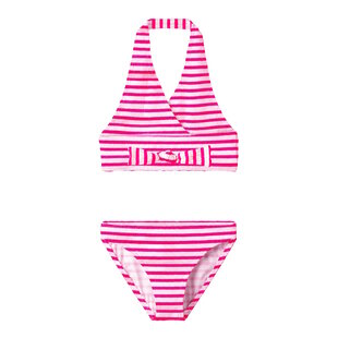 Name It Meisjes Bikini Set Strik NKFZIPPA Gestreept Roze