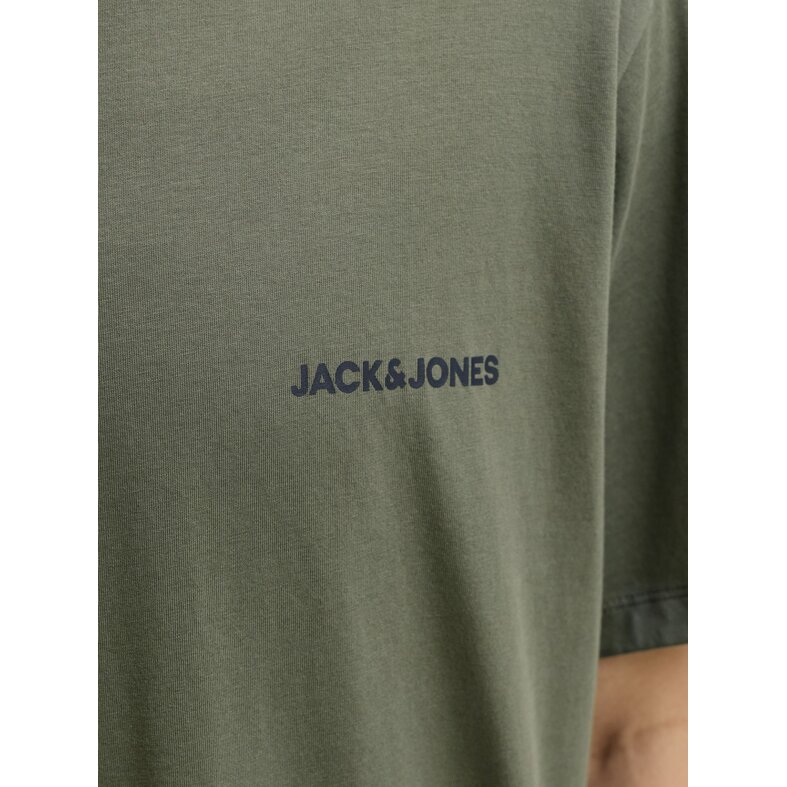 Jack & Jones Jack & Jones Heren Korte Shortama Pyjamaset JACEVEREST Groen/Donkerblauw