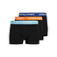 Jack & Jones Jack & Jones Heren Boxershorts Trunks JACTHEODORE 3-Pack Effen Zwart