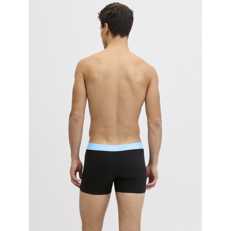 Jack & Jones Jack & Jones Heren Boxershorts Trunks JACTHEODORE 3-Pack Effen Zwart