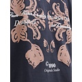 Jack & Jones Jack & Jones Men's Backprint T-Shirt JORMONTAUK Dark Gray-Blue/Dusty Pink Print