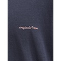 Jack & Jones Jack & Jones Men's Backprint T-Shirt JORMONTAUK Dark Gray-Blue/Dusty Pink Print