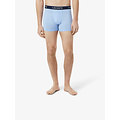 Lacoste Lacoste Heren Boxershorts Trunks Microfiber 3-Pack Effen Blauw/Lichtblauw
