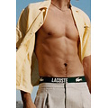 Lacoste Lacoste Men's Boxer Shorts Trunks 3-Pack Solid Green/Gray/Navy Blue