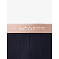 Lacoste Lacoste Men's Boxer Shorts Trunks 3-Pack Navy Blue