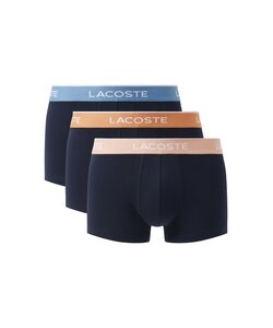 Lacoste Men's Boxer Shorts Trunks 3-Pack Navy Blue