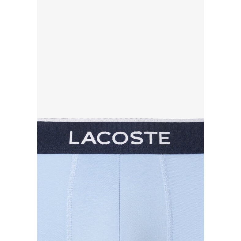 Lacoste Lacoste Men's Boxer Shorts Trunks 3-Pack Blue/Gray/Light Blue
