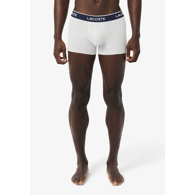 Lacoste Lacoste Men's Boxer Shorts Trunks 3-Pack Blue/Gray/Light Blue