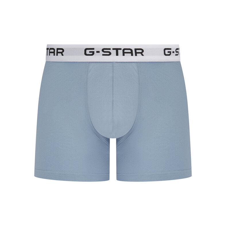 G-Star G-Star Heren Boxershorts Trunks ASH 3-Pack Blauw/Roze/Grijs