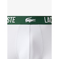 Lacoste Lacoste Men's Long-Leg Microfiber Boxer Briefs 3-Pack White/Gray/Black