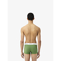 Lacoste Lacoste Heren Boxershorts Trunks 3-Pack Effen Groen/Donkergroen/Zwart