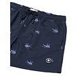 Shiwi Shiwi Jongens Zwemshort MILO 4" Vis Print Donkerblauw
