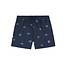 Shiwi Shiwi Jongens Zwemshort MILO 4" Vis Print Donkerblauw