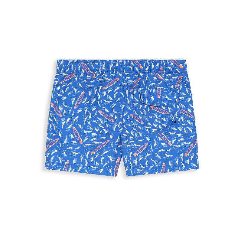 Shiwi Shiwi Jongens Zwemshort MILO 4" Surf Print Blauw