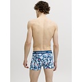 Jack & Jones Jack & Jones Heren Boxershorts Trunks JACBUSTER 3-Pack Blauw/Groen Gebloemd