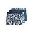 Jack & Jones Jack & Jones Heren Boxershorts Trunks JACBUSTER 3-Pack Blauw/Groen Gebloemd