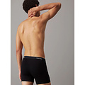 Calvin Klein Calvin Klein Heren Boxershorts Met Lange Pijp Boxer Briefs 3-Pack Effen Zwart