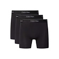 Calvin Klein Calvin Klein Heren Boxershorts Met Lange Pijp Boxer Briefs 3-Pack Effen Zwart
