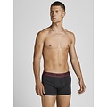 Jack & Jones Jack & Jones Men's Boxer Shorts Trunks Microfiber JACFLOWER 3-Pack Floral Print Black