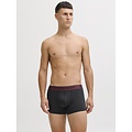 Jack & Jones Jack & Jones Heren Boxershorts Trunks Microfiber JACFLOWER 3-Pack Gebloemd Print Zwart