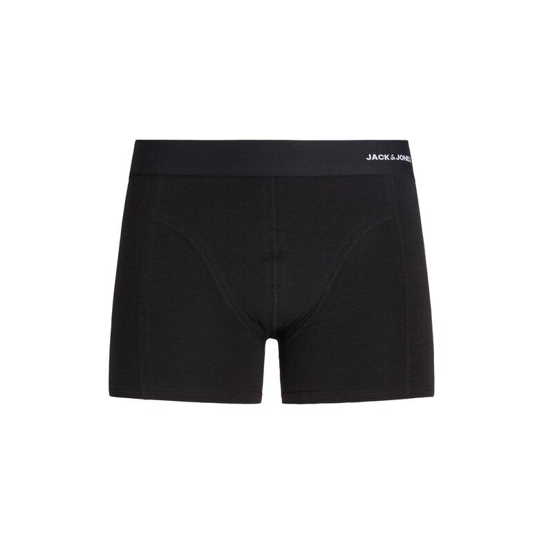 Jack & Jones Jack & Jones Heren Boxershorts Trunks JACCOMO Bamboe Effen 3-Pack Donkergroen/Blauw/Zwart